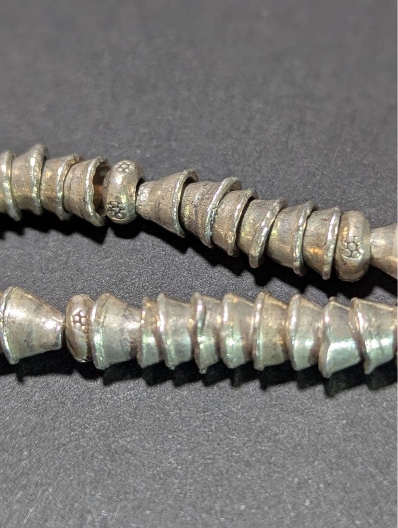 NAVAJO 925シルバーバングル &NORTH CAFEビーズ70psセット