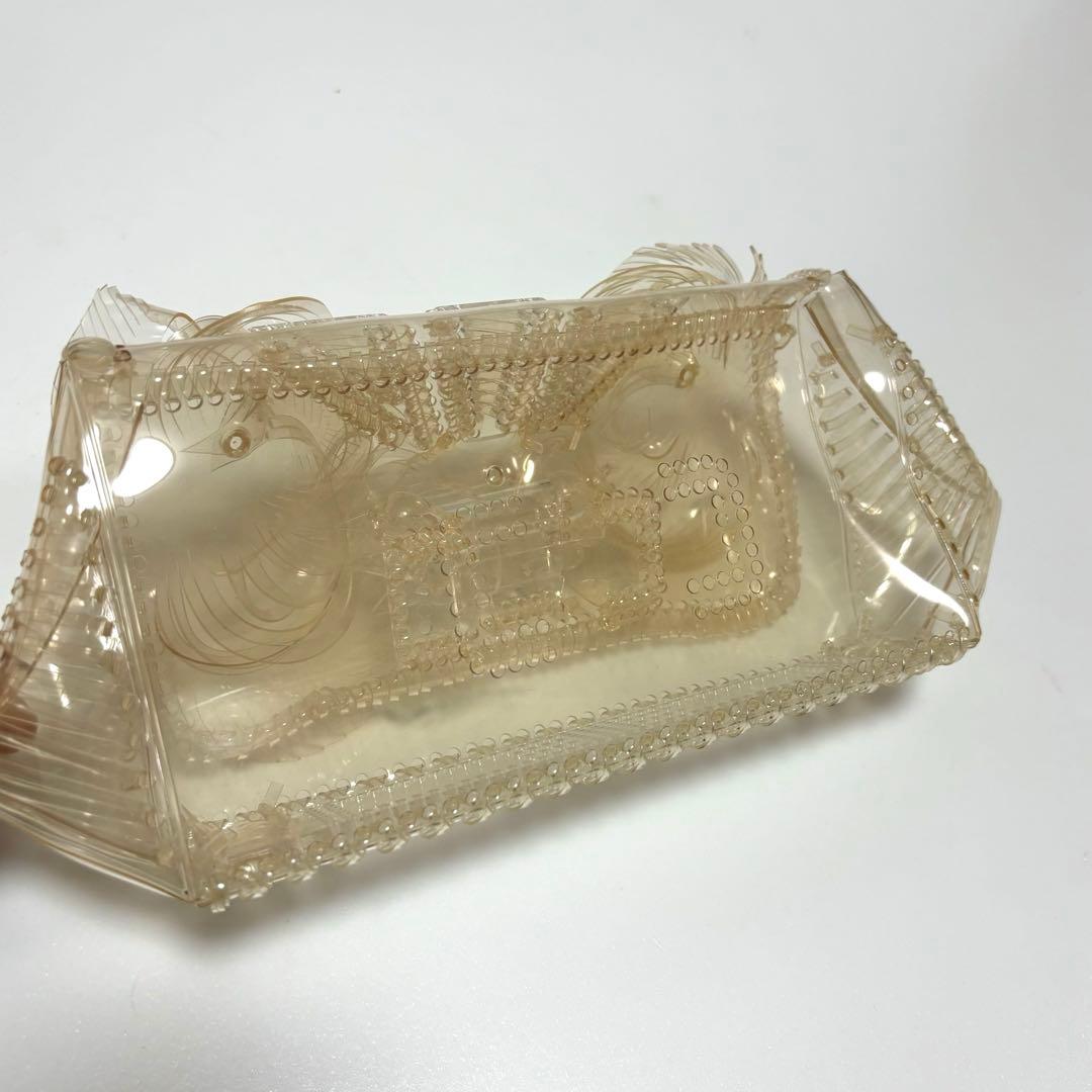 マメクロゴウチ　mamekurogouchi PVCバッグ　クラッチバッグ