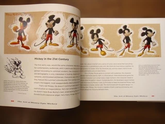 アート・デザイン・音楽 THE ART OF EPIC MICKEY