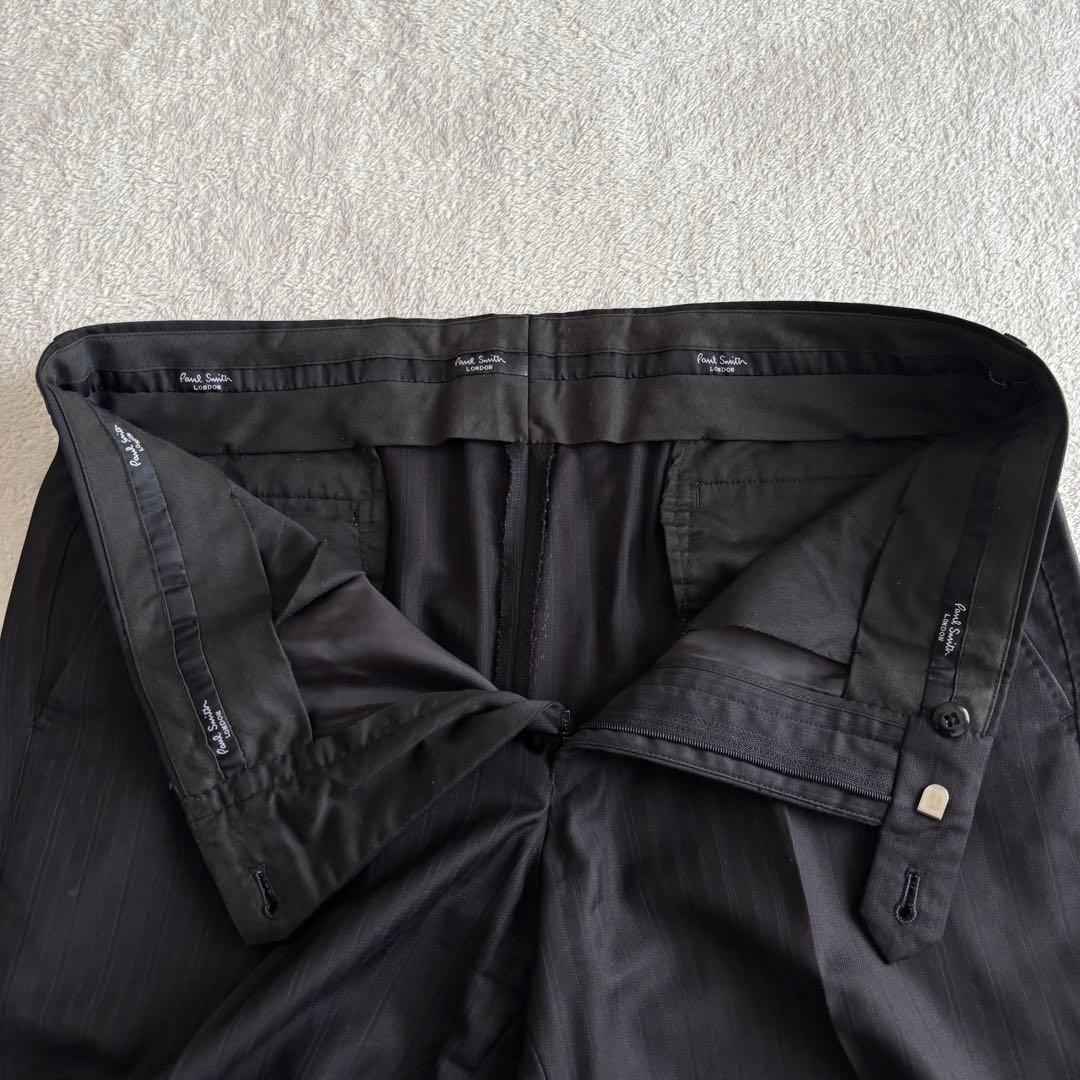 美品 Paul Smith ポールスミス スーツ ブラック L チェルッティ