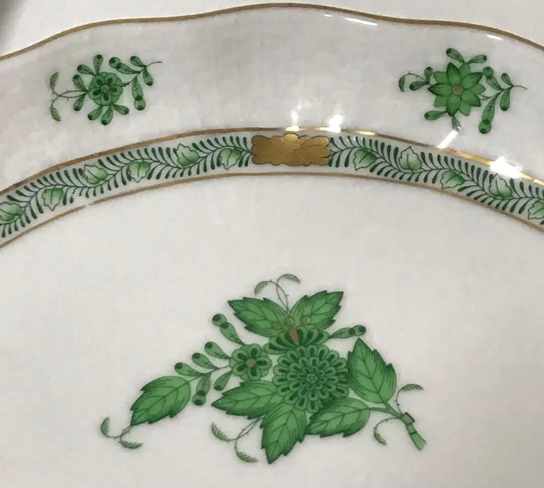 ヘレンド インドの華 オーバル ディッシュ　２枚セット