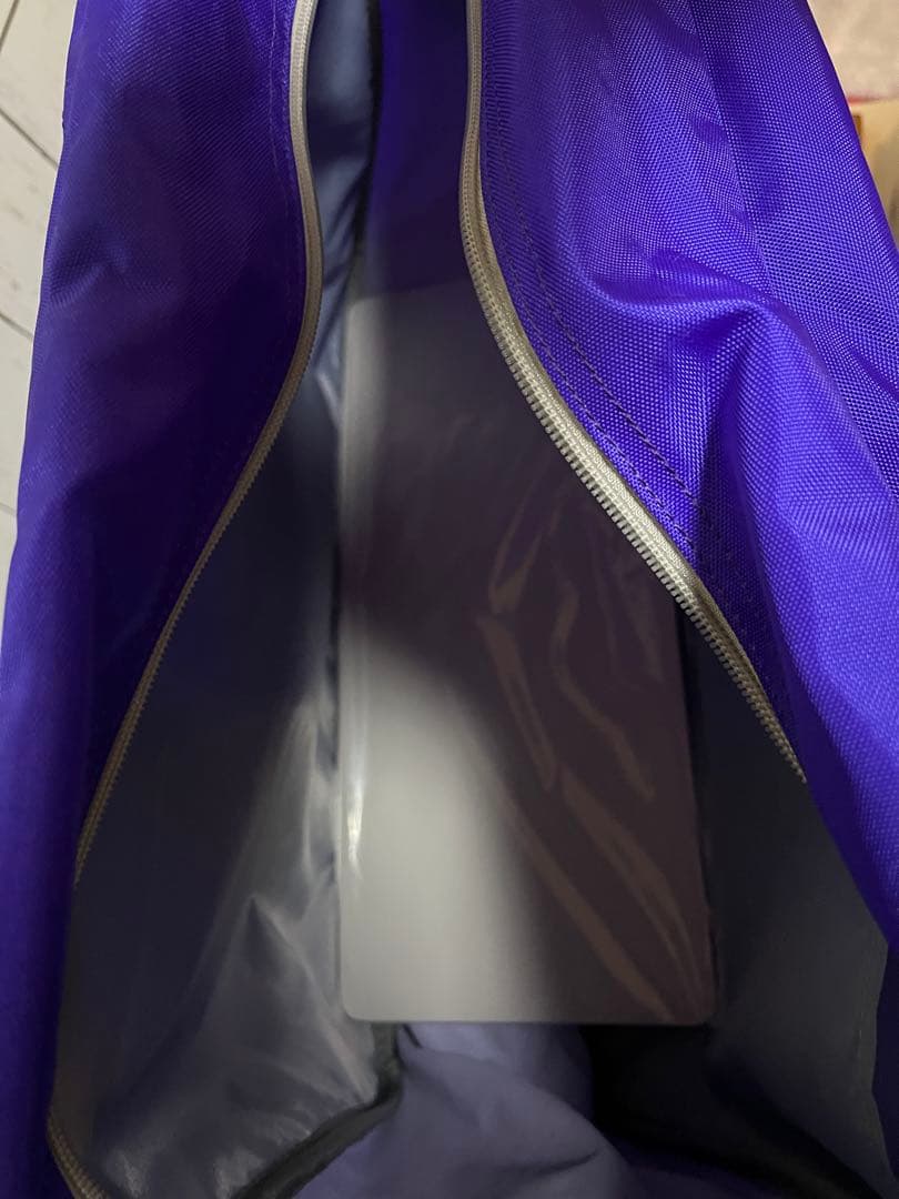 旧ワッペ　スクバWORLD PEGASUS 紫