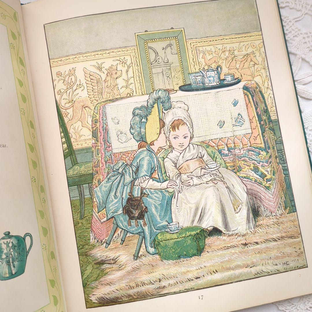 超稀少1881アンティーク絵本 洋書古書 児童書 ヴィクトリアン 初版本