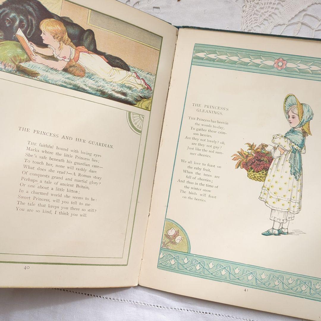 超稀少1881アンティーク絵本 洋書古書 児童書 ヴィクトリアン 初版本