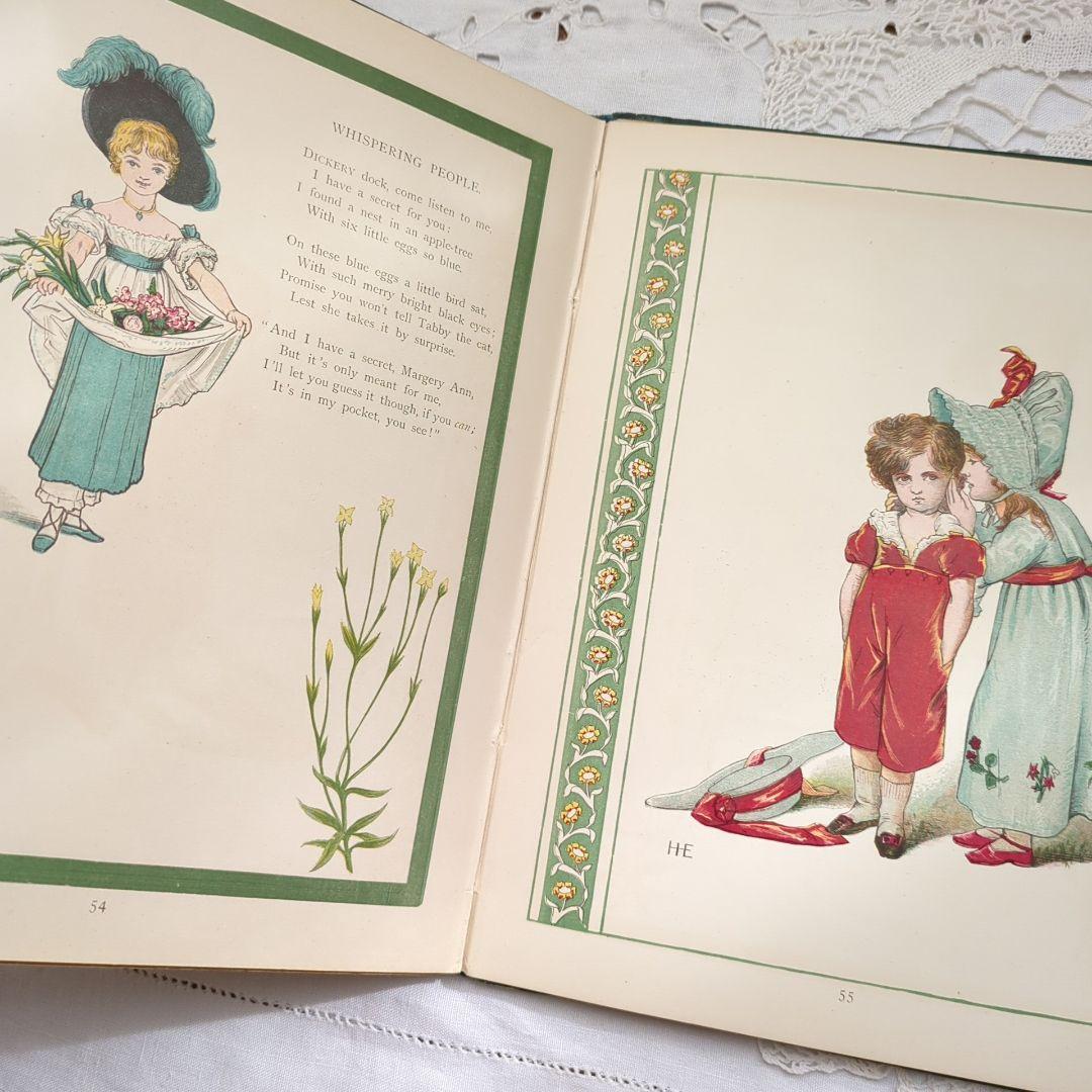 超稀少1881アンティーク絵本 洋書古書 児童書 ヴィクトリアン 初版本