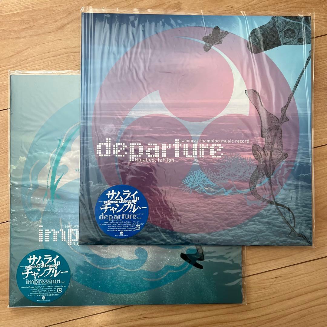 サムライチャンプルー　samurai champloo　アナログ版 2セット