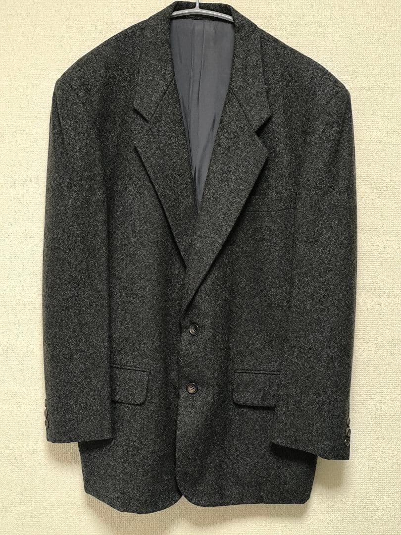 90's ウールテーラードジャケット M