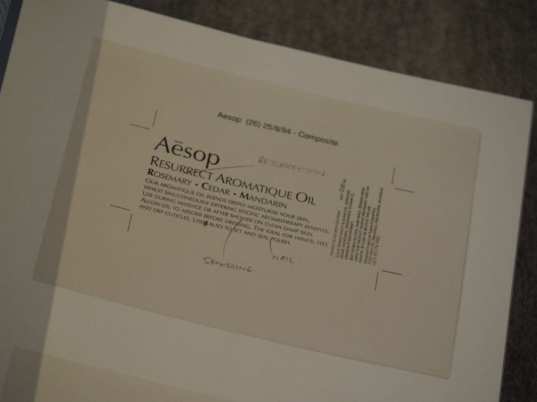 Aesop ハードカバー　洋書　本