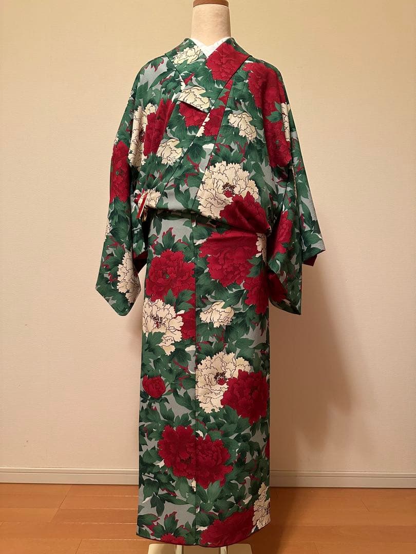 本日のみ値下げ　豆千代モダン　小紋