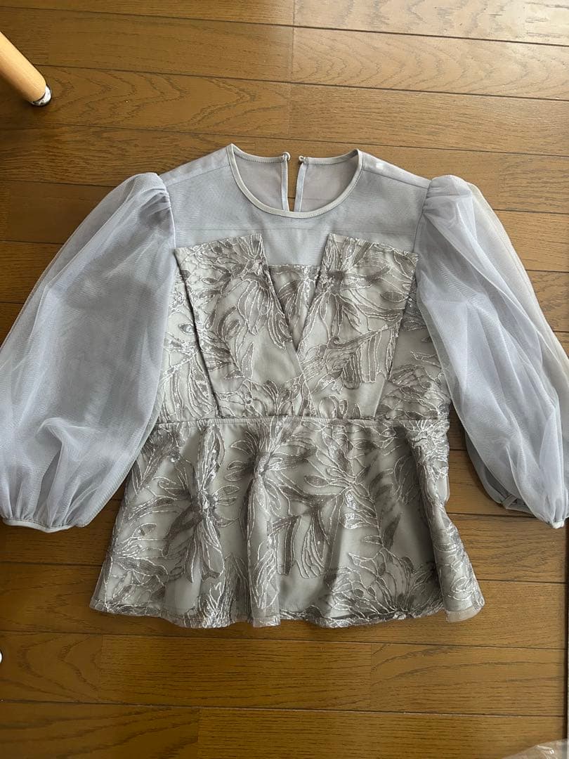 Lejaペプラムパーティードレス Mサイズ