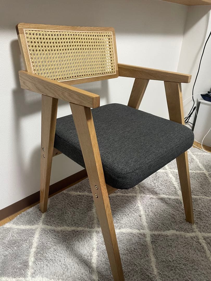 ラタン調チェア