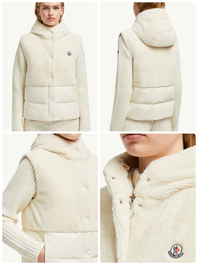 『極美品』MONCLER FLOY モンクレール テディ ダウンベスト