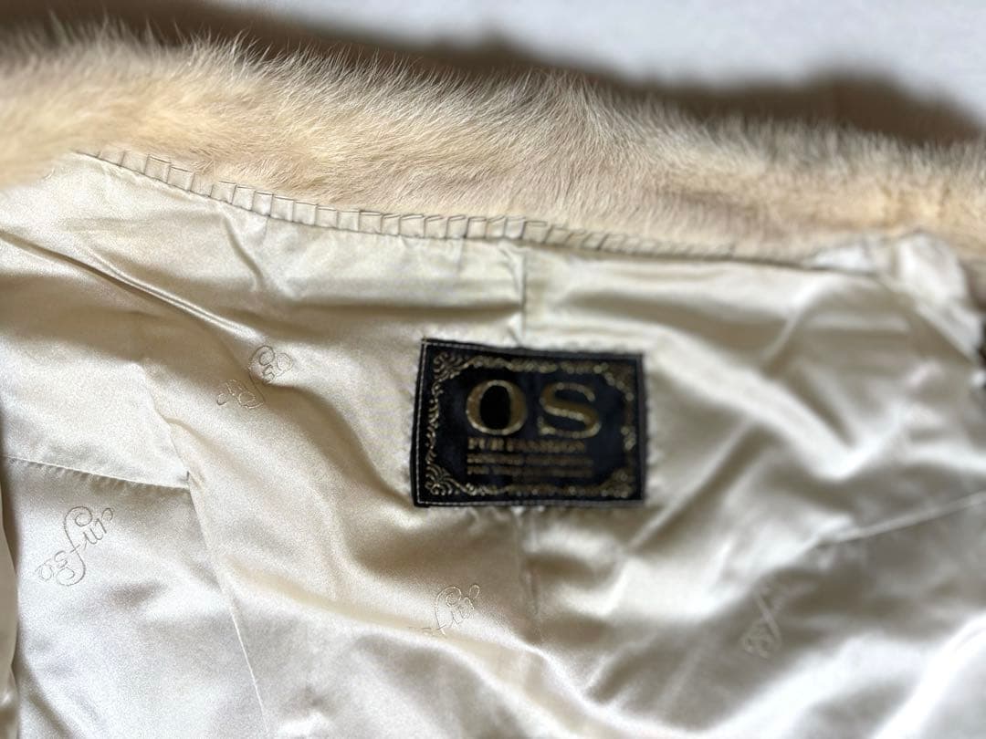 特別値下【美品】OSFURの高級ショール　クリスマス用紙袋5枚おまけ