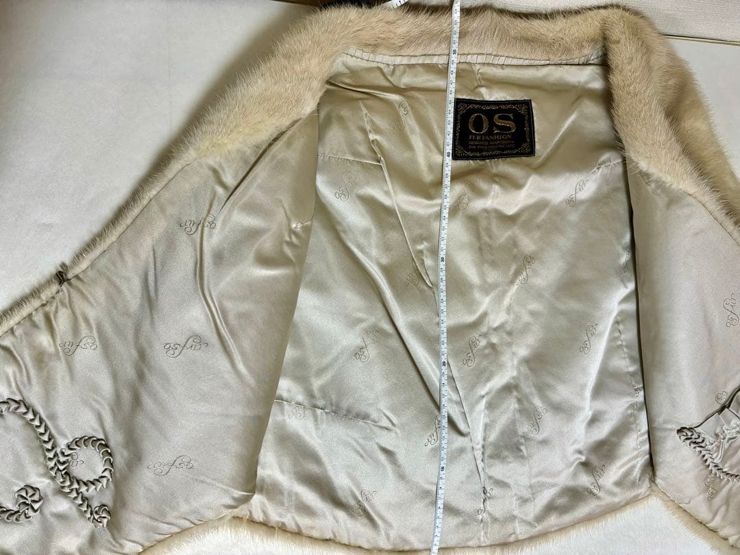 特別値下【美品】OSFURの高級ショール　クリスマス用紙袋5枚おまけ