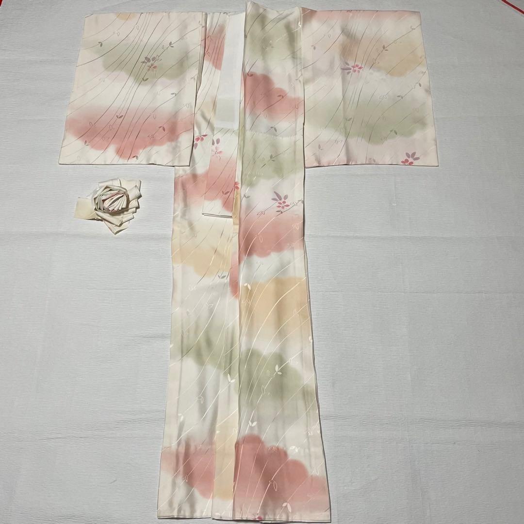 7. 最高級　長襦袢　正絹　未使用　極美品　証紙有り