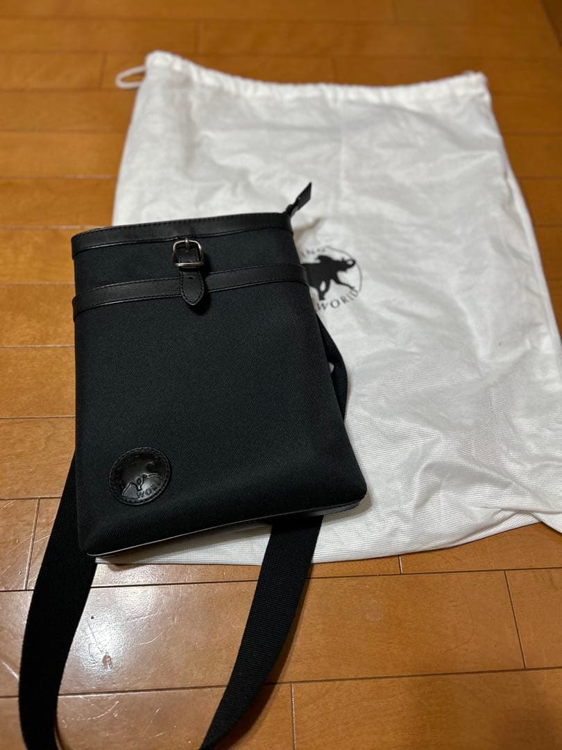 ❤️一期一会 HUNTING WORLDブラック ショルダーバッグ