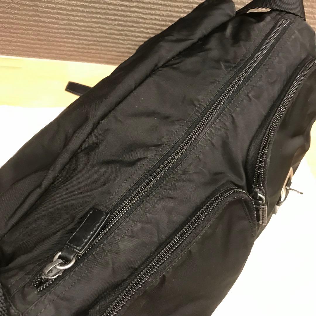 PRADA プラダ メッセンジャーバッグ ナイロン ブラック