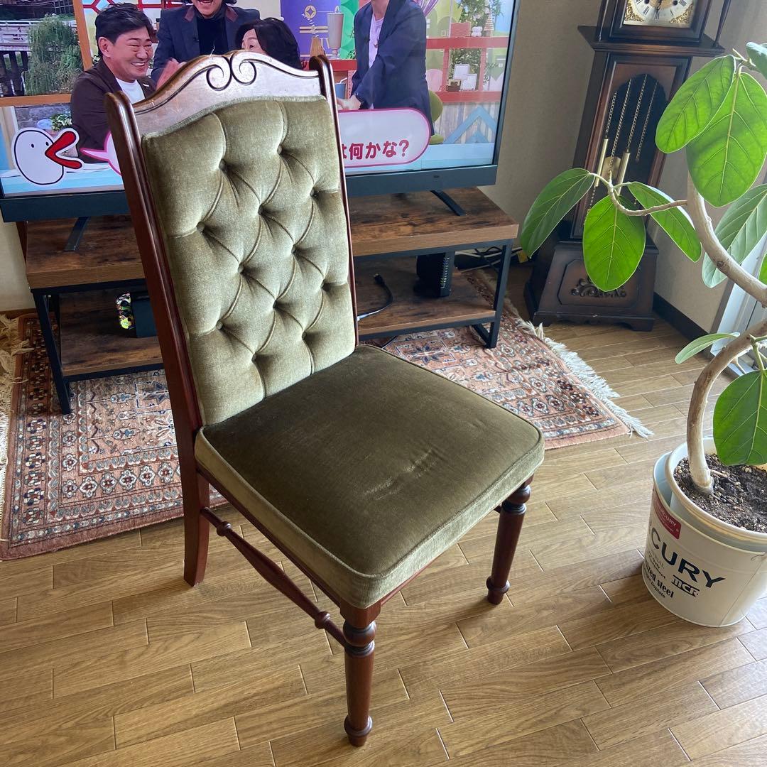 ヴィンテージチェア　karimoku ① カリモク　ダイニングチェア　椅子