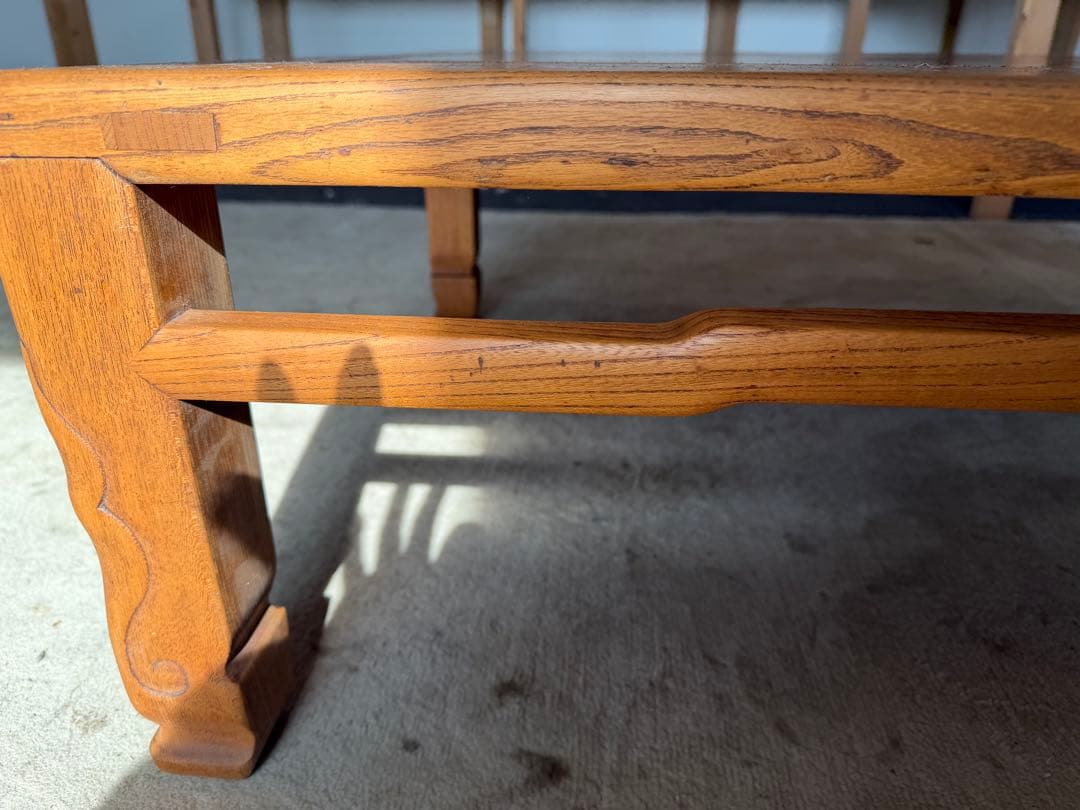 折りたたみ座卓 木製 伝統的デザイン　アンティーク　ヴィンテージ