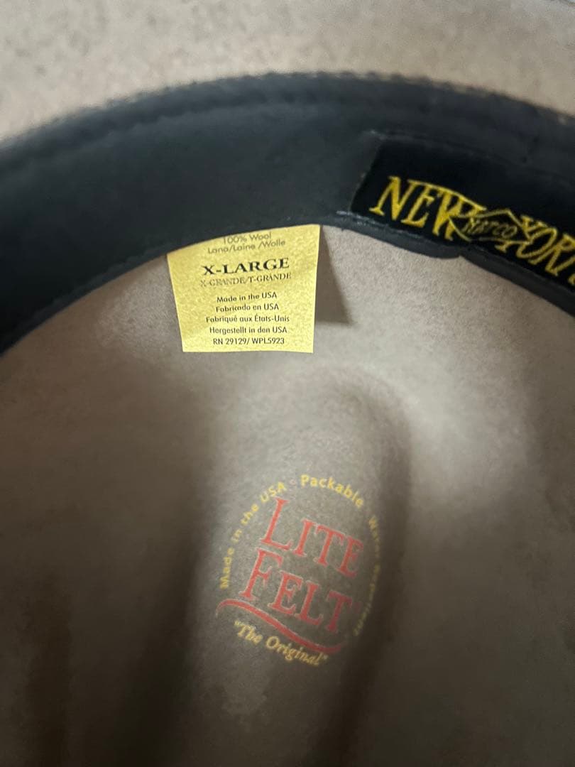 NEW YORK HAT　フェルトハット　＃5319　　made in USA