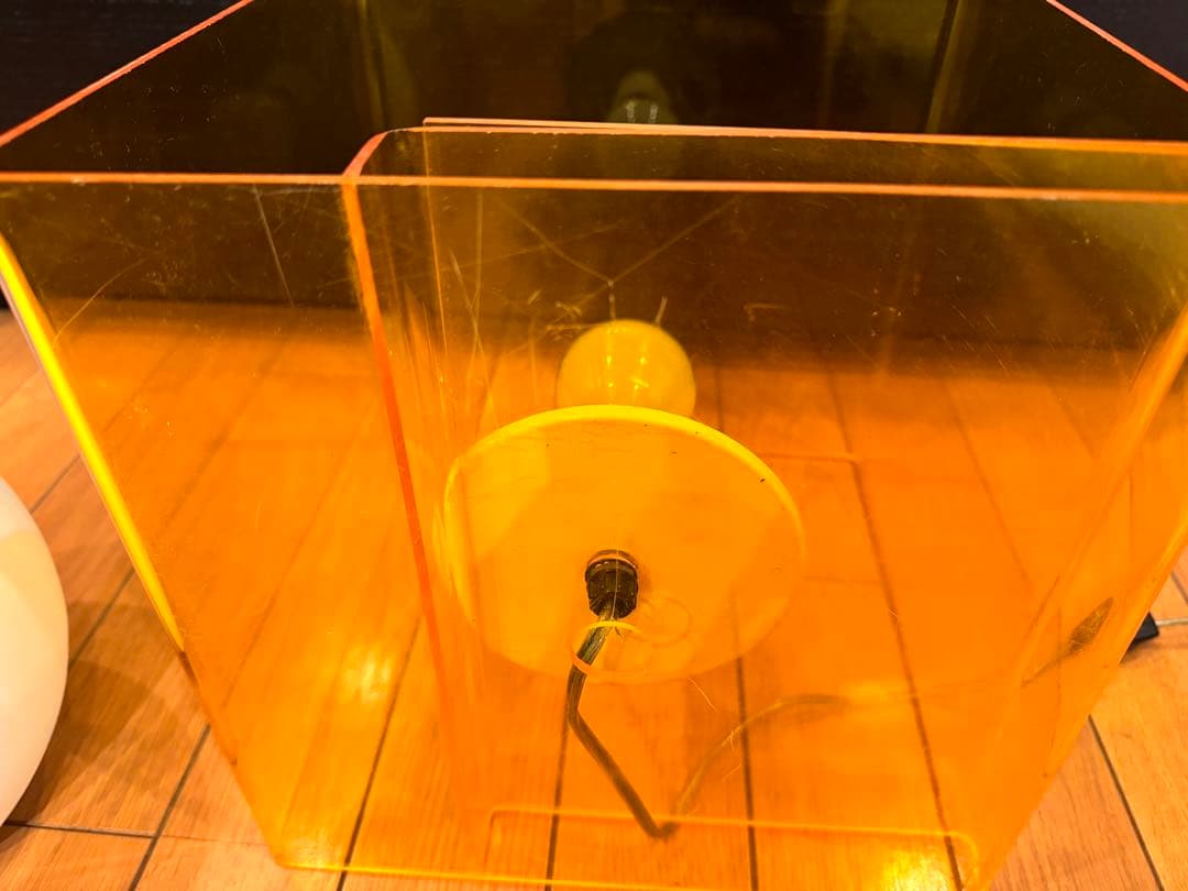 ♡*♡様 希少 ミッドセンチュリー スペースエイジ キューブランプ