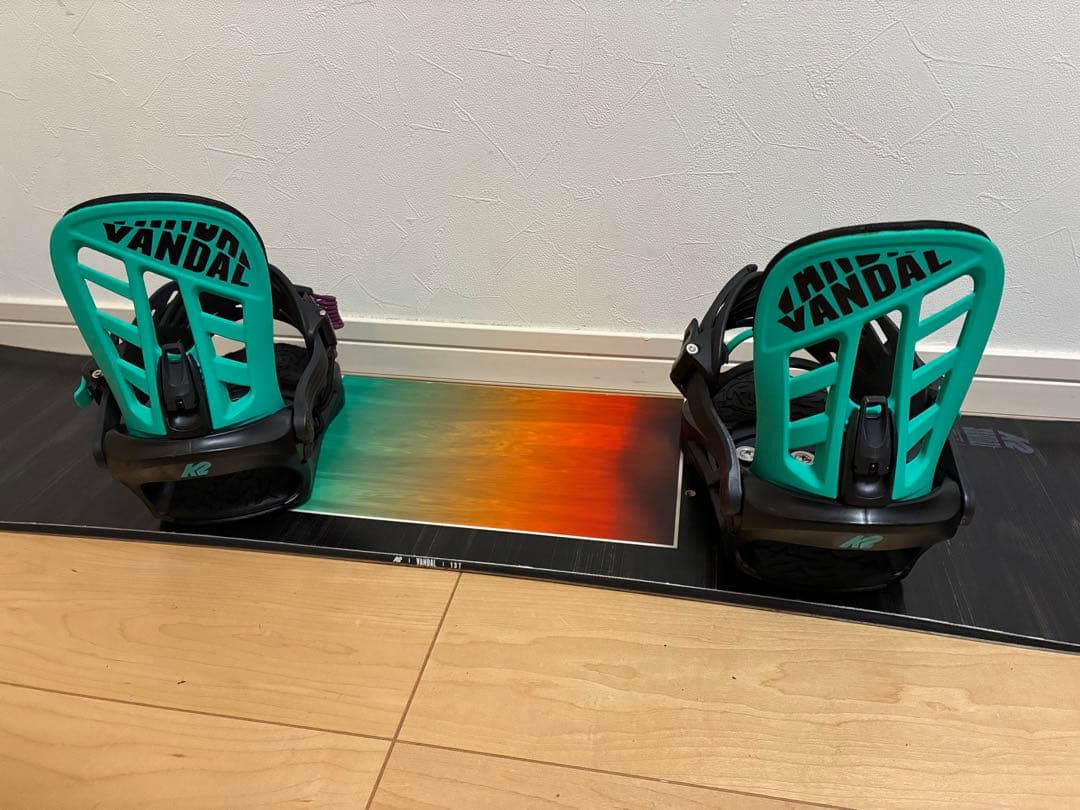 K2 VANDAL 137cm スノーボード　ビンディングセット ジュニア