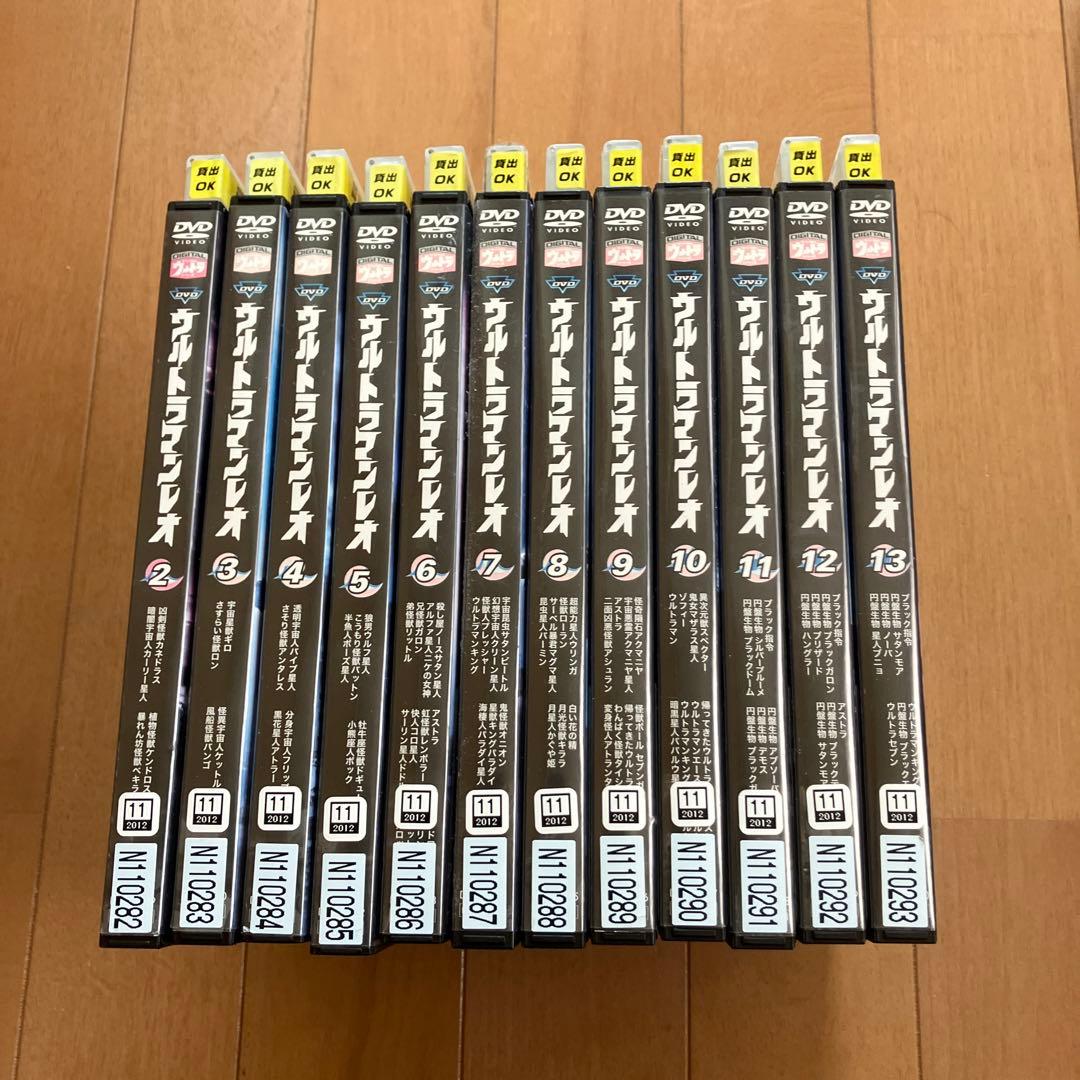 ウルトラマンレオDVD2-13巻セット