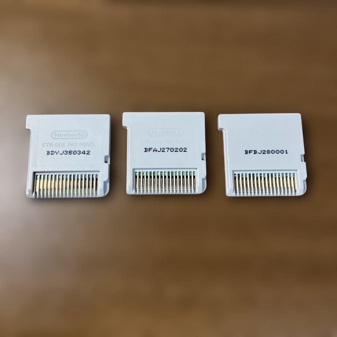 3DS フューチャーカード バディファイトソフト3点