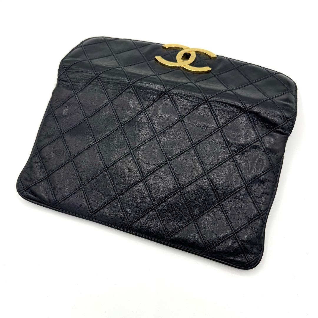 CHANEL シャネル ココマーク ターンロック ビコローレ クラッチ バッグ