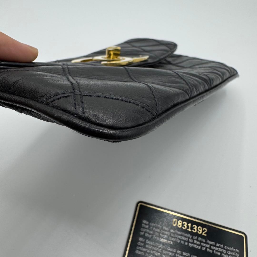 CHANEL シャネル ココマーク ターンロック ビコローレ クラッチ バッグ