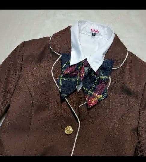 PinkLatte 150 キッズフォーマル ブラウン 女の子 卒入学式