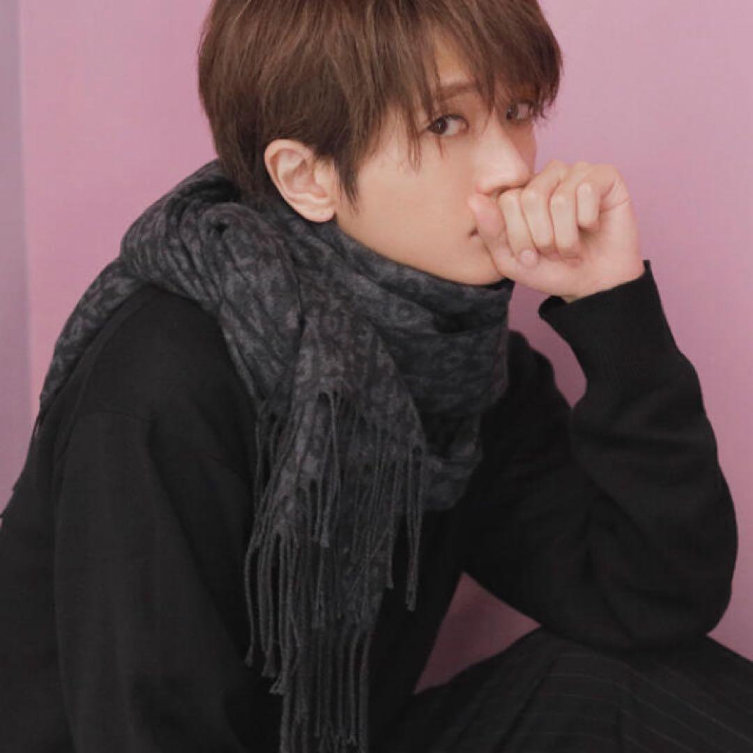 Naptime ストール　ブラック　nissy 西島隆弘