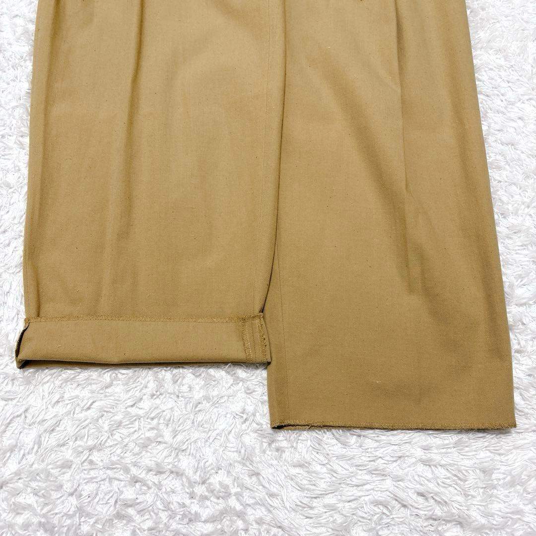 極美品✨ MAATEE&SONS 俺の軍パン サイズ1 ベージュ コットンヘンプ