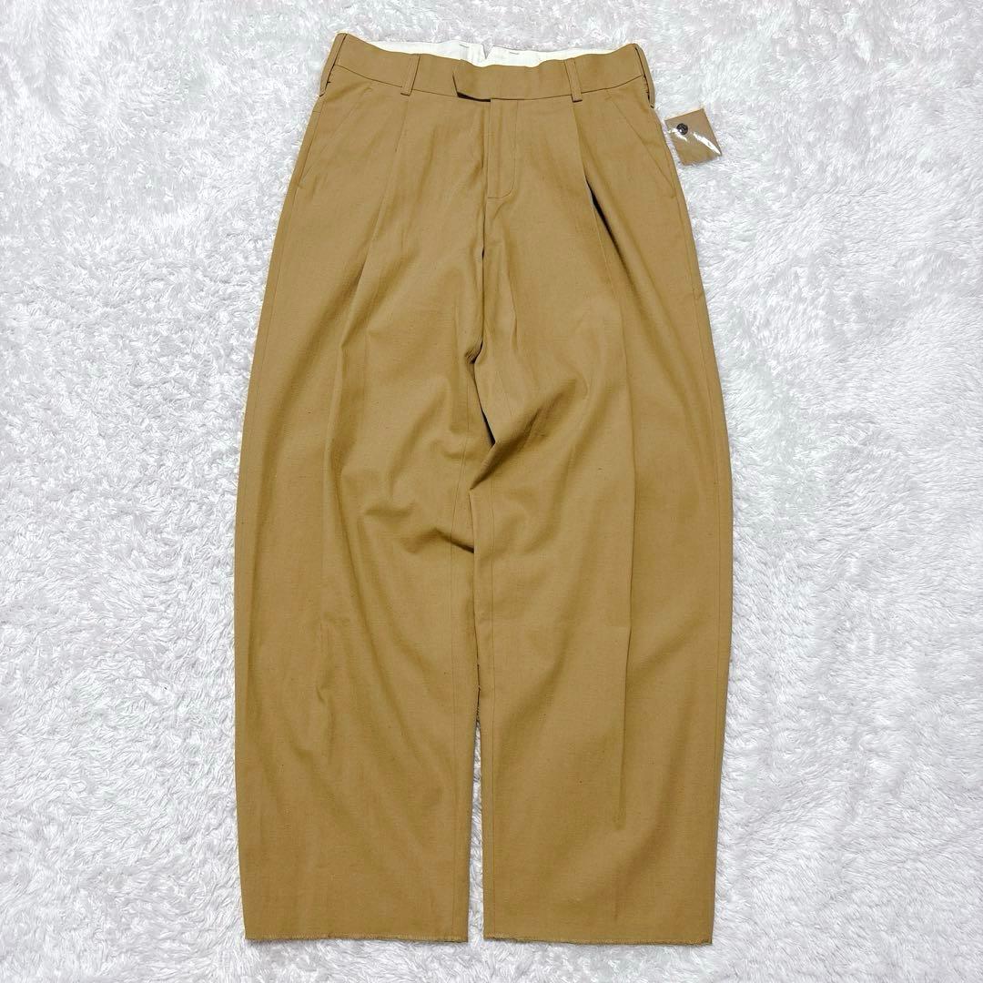 極美品✨ MAATEE&SONS 俺の軍パン サイズ1 ベージュ コットンヘンプ