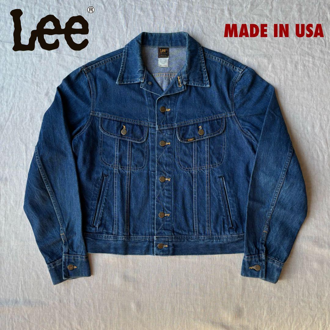 ジャケット・アウター Lee PATD 153438 101-J Denim Jacket 44