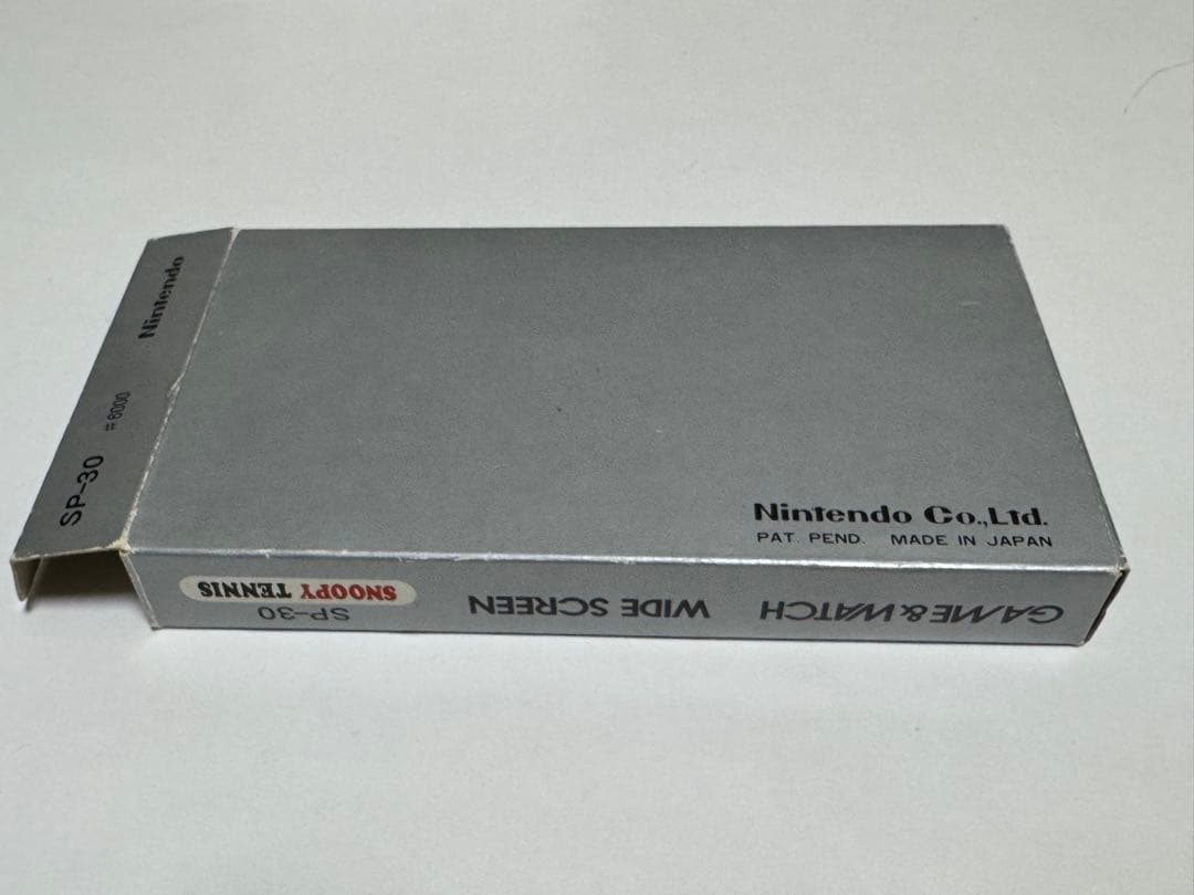 任天堂 ゲーム&ウォッチ SP-30 スヌーピーテニス