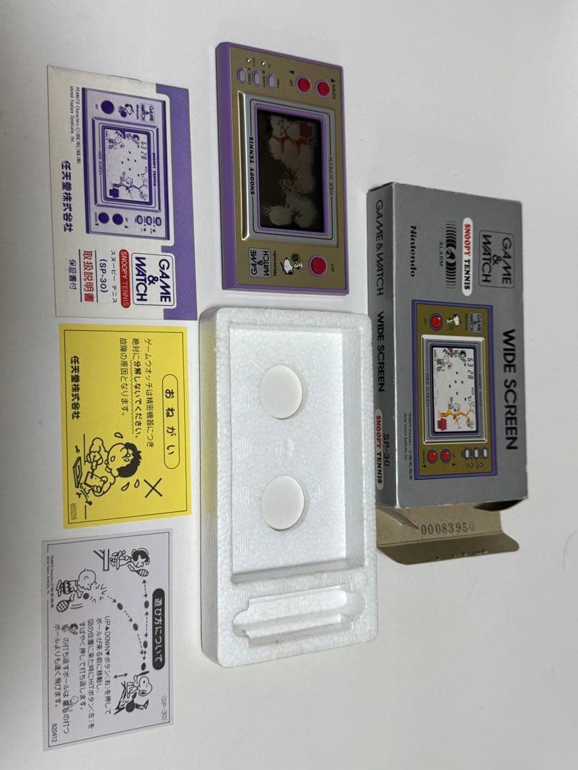 任天堂 ゲーム&ウォッチ SP-30 スヌーピーテニス