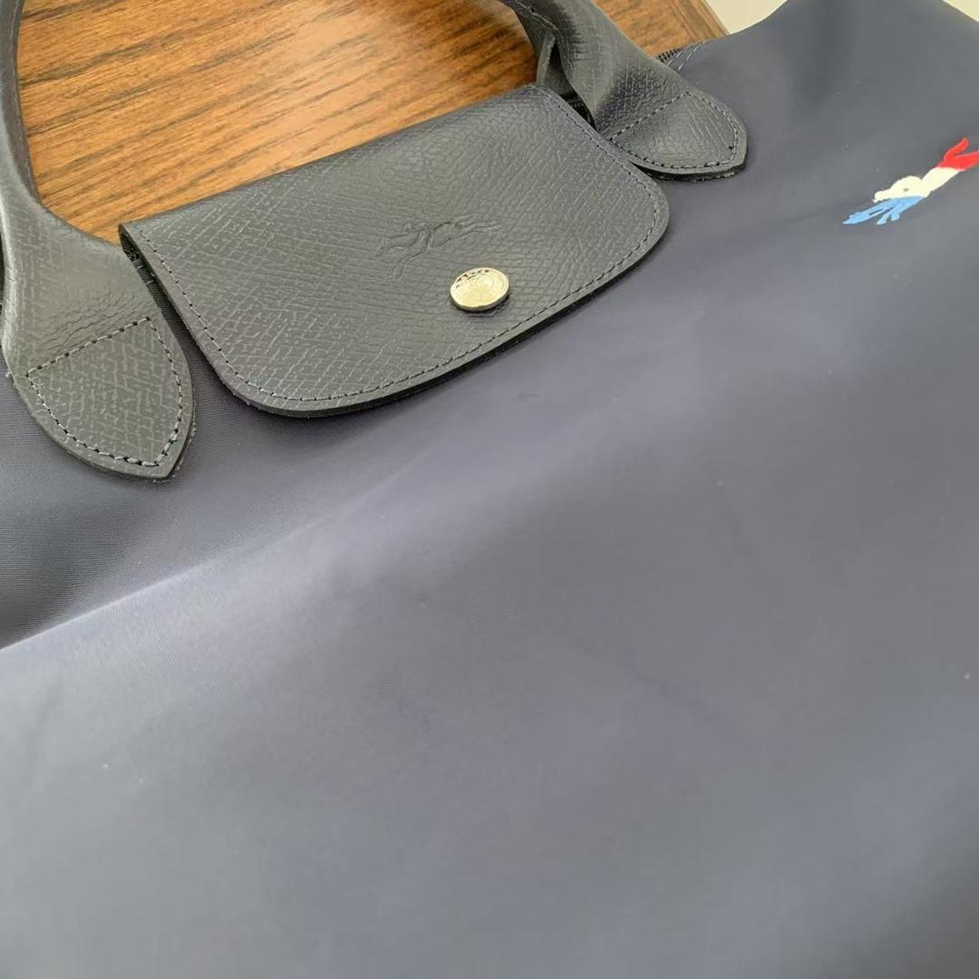 ロンシャン ル プリアージュトップ トートバッグ 2way ネイビー M