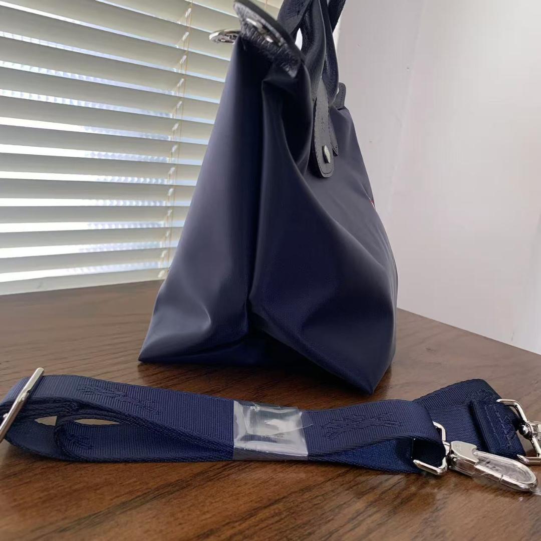 ロンシャン ル プリアージュトップ トートバッグ 2way ネイビー M