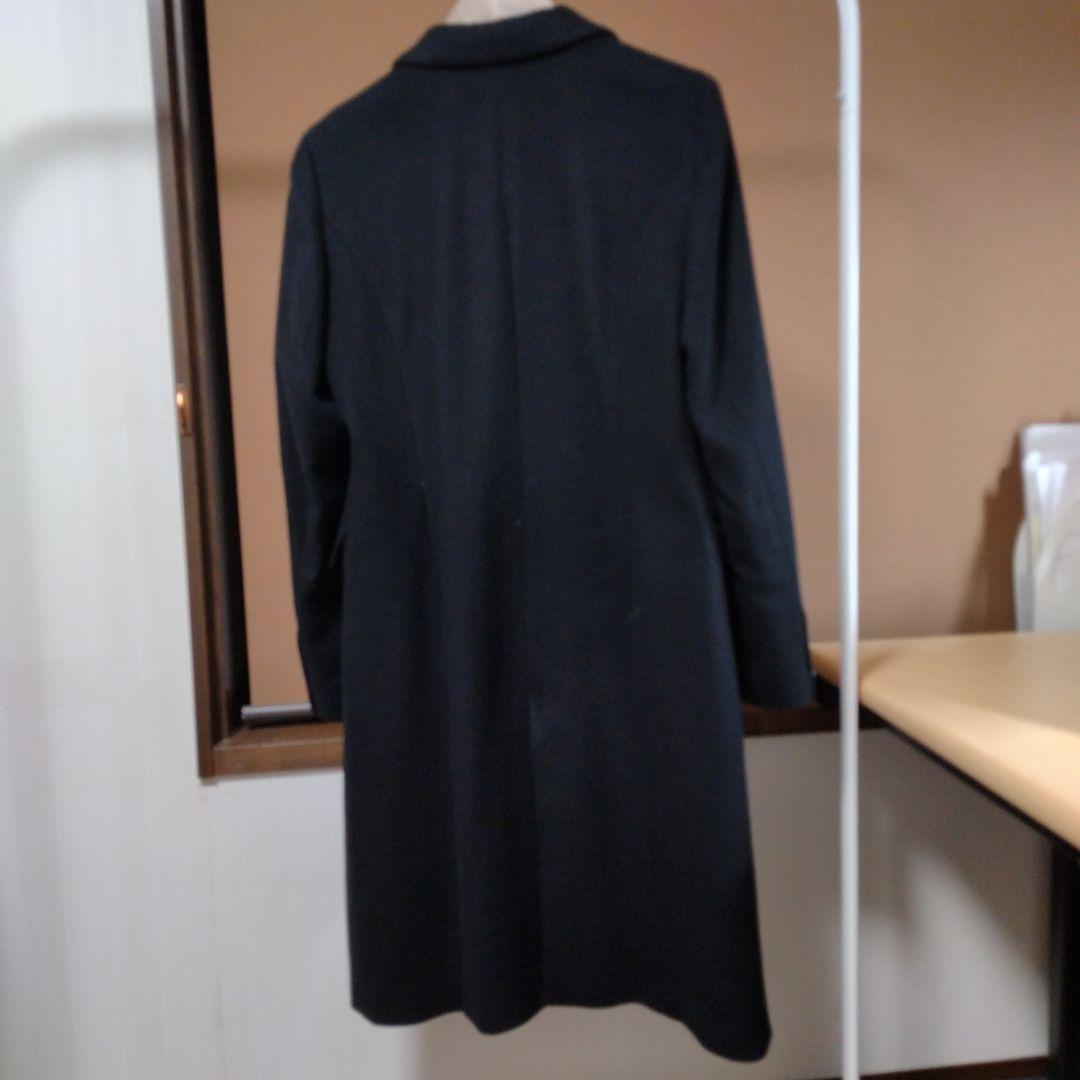 スーツカンパニー シングルボタン チェスターコート ブラック