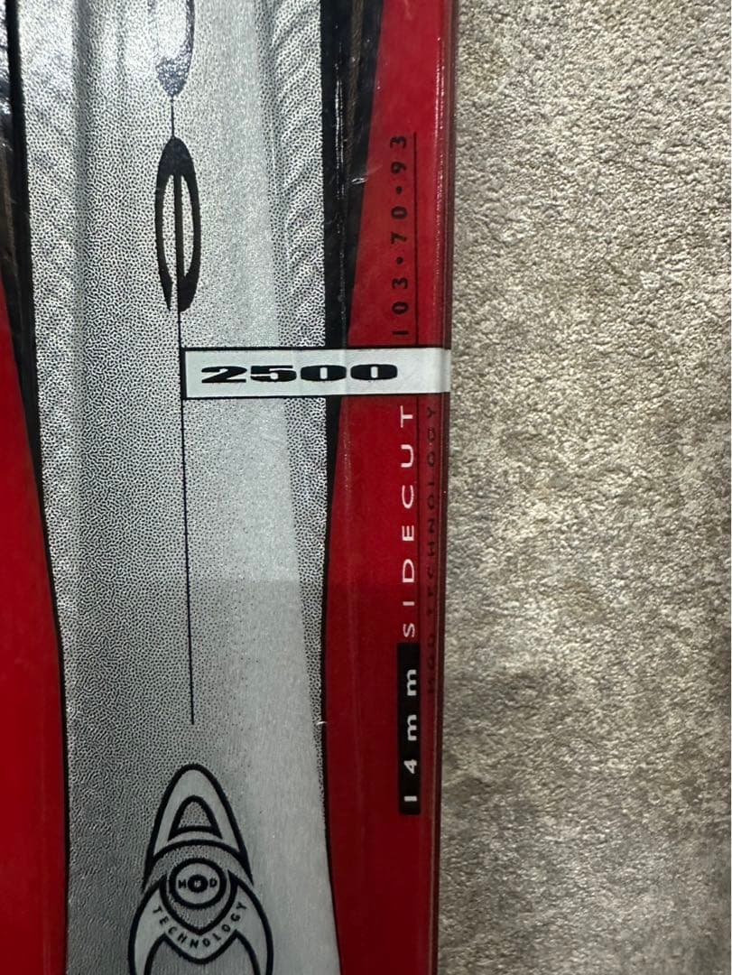 ⑩K2 スキー板 エスケープ ポール付き 160cm