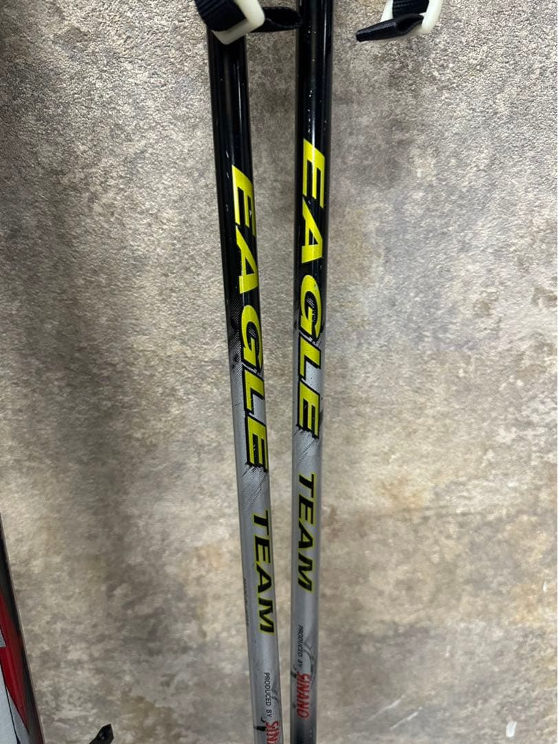 ⑩K2 スキー板 エスケープ ポール付き 160cm