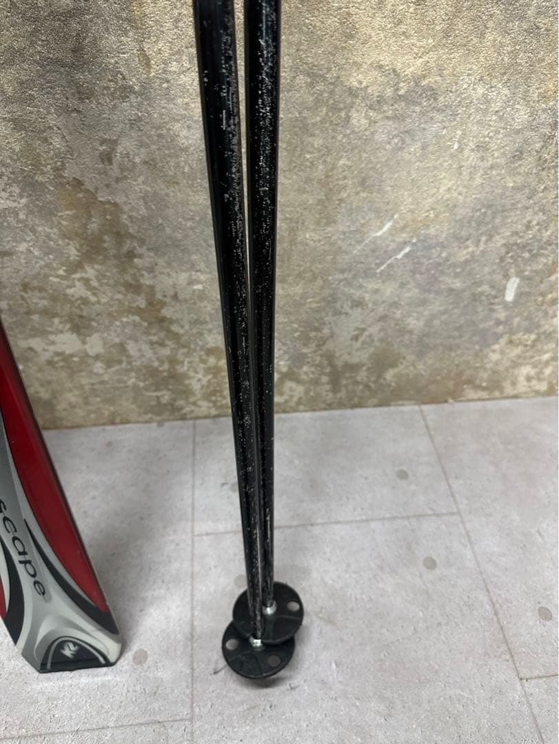 ⑩K2 スキー板 エスケープ ポール付き 160cm
