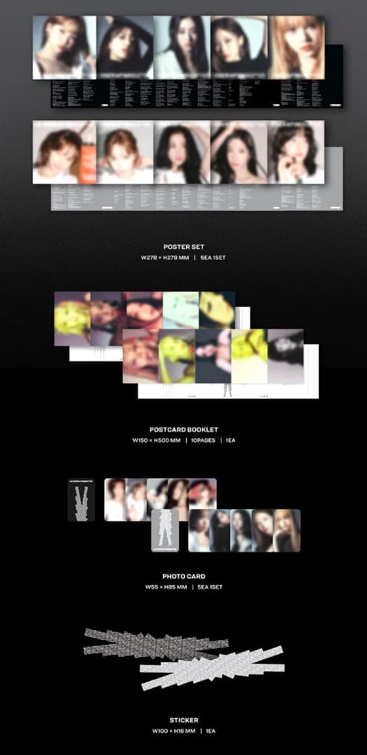 アナログ盤 LE SSERAFIM Easy Crazy Hot 新品 ルセラ