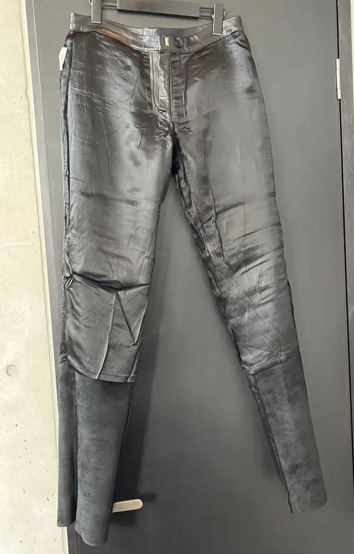 パンツ 00s COSTUME NATIONAL HOMME LEATHER PANTS
