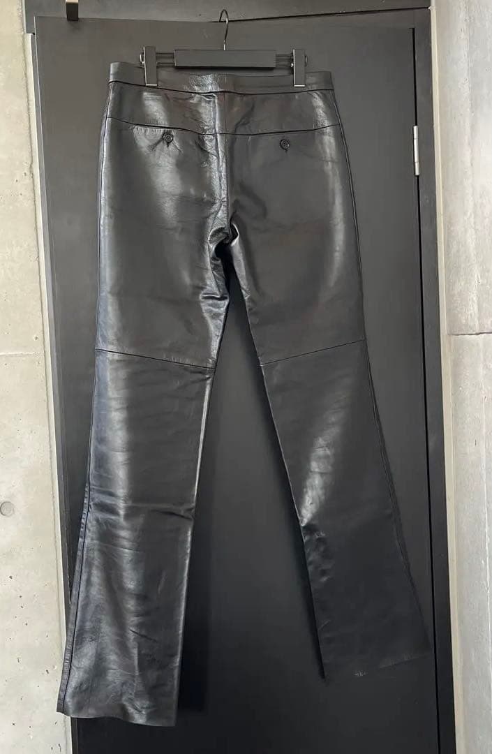 パンツ 00s COSTUME NATIONAL HOMME LEATHER PANTS