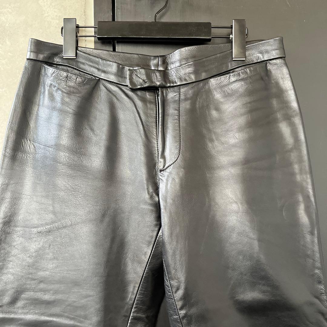 パンツ 00s COSTUME NATIONAL HOMME LEATHER PANTS