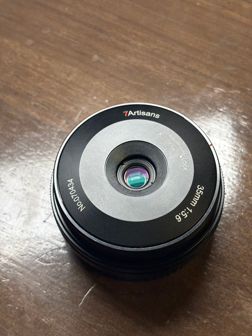 7Artisans 35mm F5.6 単焦点レンズ 本体