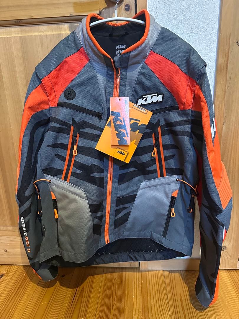 KTM RACETECH JACKET ジャケット ブラック/グレー/オレンジ