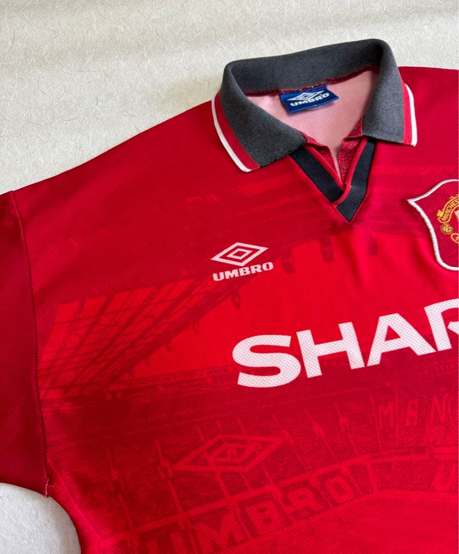 アンブロ　マンチェスターユナイテッド　ユニフォーム　94/95 ゲームシャツ